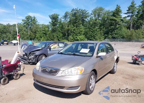 2005 Toyota Corolla Le from USA, damaged, VIN 2T1BR32EX5C359037